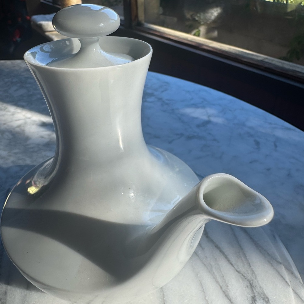 White teapot by Espana Blanca Block Bidasoa - Picture 5 of 10